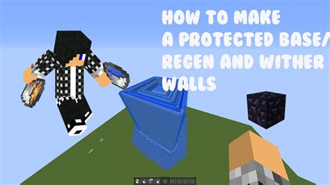 Minecraft How To Make A Factions Base Regen Walls And Wither Walls