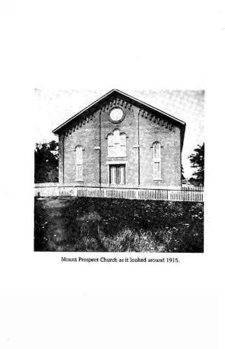 History Of The Mount Prospect Graveyard And Cemetery In Mount Pleasant