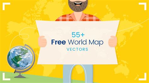 Free World Map Vector Collection Over 55 Different