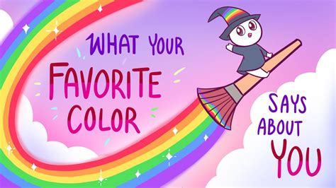 What Your Favorite Color Says About You 🌈🎨🖌️ Youtube