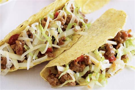 Beef Taco Recipe Mexican Food Recipes