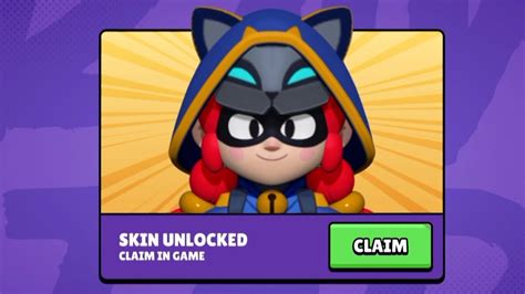 How To Get Cat Burglar Jessie For Free😻🏆 Brawl Stars Youtube