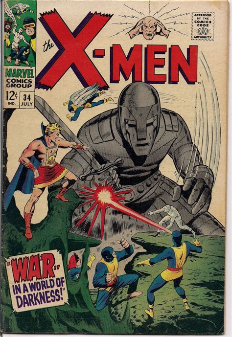 Marvel Xmen 34 Mole Man Mutants Silver Age Comics Jack King Kirby