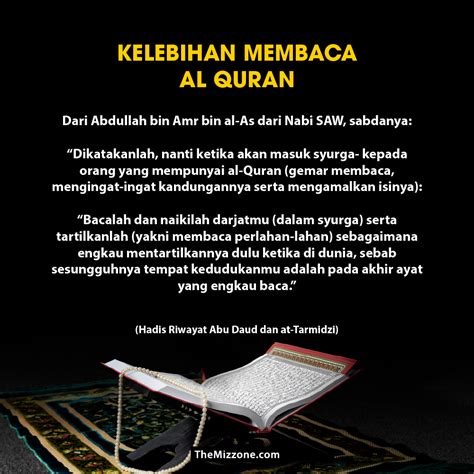 Hadis Kelebihan Al Quran Bergambar The Mizzone