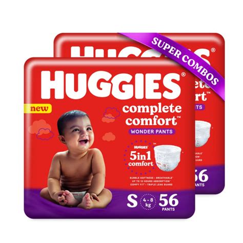Buy Huggies Complete Comfort Wonder Diaper Pants Small S 57s Online