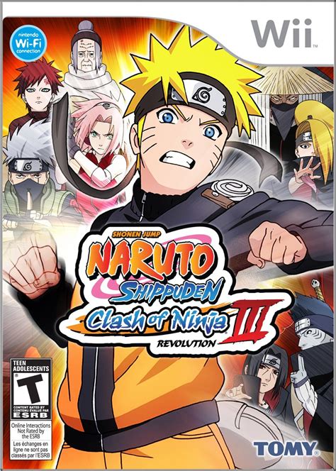 Naruto Shippuden Clash Of Ninja Revolution Iii Wii