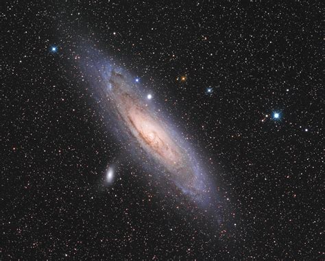 Andromeda Galaxy And Moon Apparent Size Comparison