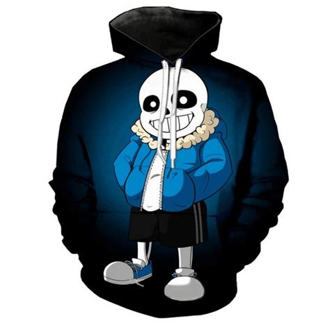Game Undertale Sans Frisk Chara Spring And Autumn 3d Printing Hoodies