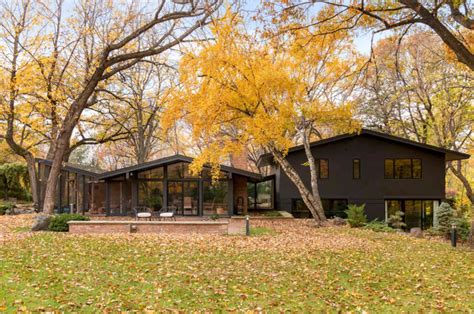 Midcentury Split Level Home Gets A Bohemian Chic Makeover In Minnesota