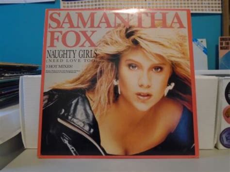 samantha fox naughty girls need love too 12 vinyl lp 1987 jive rca ebay