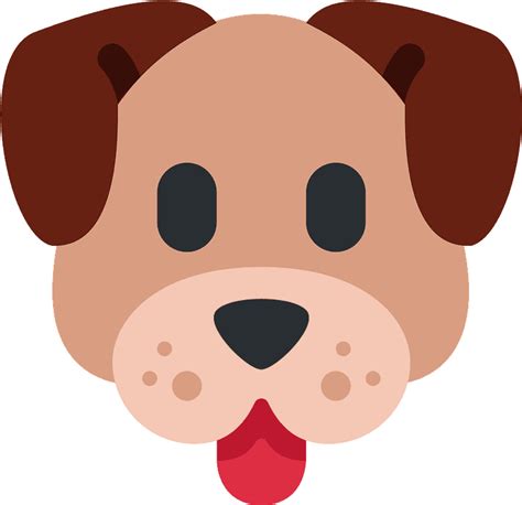 Dog Face Emoji Clipart Dog Emoji Png Download Full Size Clipart
