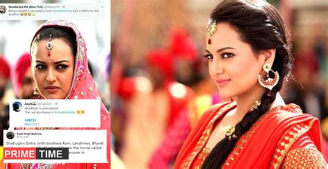 Sonakshi Sinha Could Not Tell For Whom Hanuman Had Brought Sanjeevani Such A Situation Happened
