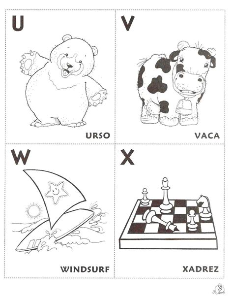 Amor Por EducaÇÃo Infantil Alfabeto Ilustrado