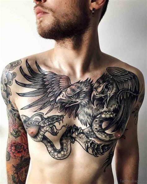 More often men decide to get a tattoo in order to give a full play to their brutality, determination, courage and romance. 50 Glorious Chest Tattoos For Men