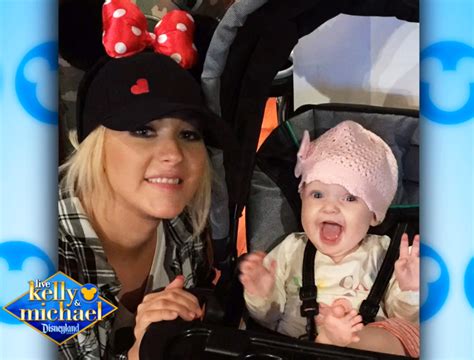 Christina Aguileras Baby Daughter Summer Rain Visits Disneyland Pics