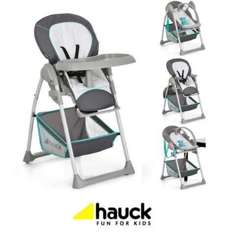 Hauck Sit N Relax 2 In 1 Highchair Baby Bouncer Chair