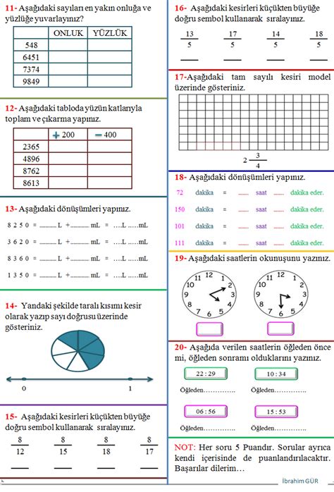 Önceki haber sınavlar son 5 yilin üni̇versi̇te sinavi sorulari. Matematik dersi 4.sınıf 2.dönem 1.yazılı sınavı soruları ...