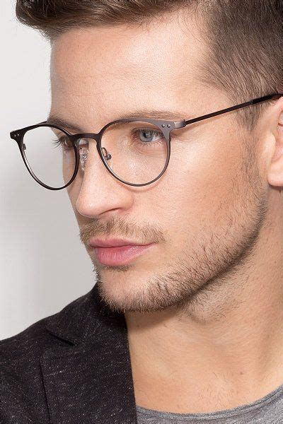 Dapper Retro Round Coffee Toned Eyeglasses Eyebuydirect Mens Eye