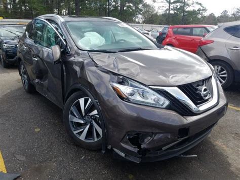 Auction Ended Salvage Car Nissan Murano 2016 Brown Is Sold In Eight