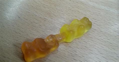 This Gummy Bears Face Melted Off And Stuck To The Others Ass Imgur