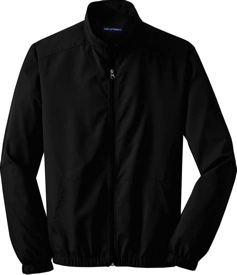 Port Authority Mens Lightweight Jacket At Amazon Mens Clothing Store