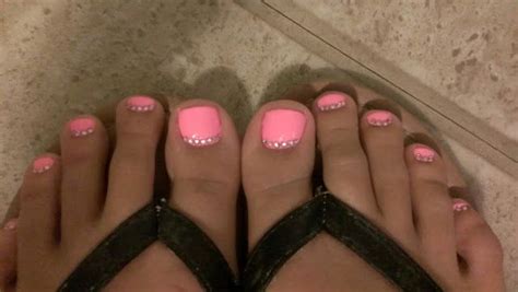 over the rainbow nail files pink toe nails hot pink toes toe nails
