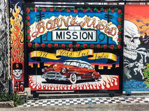 San Franciscos Mission District Murals Explorers Guide And Map