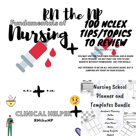 Nursing Essentials Bundle Fundamentals Of Nursing 100 Nclex Tips And