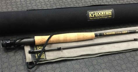 Sold G Loomis Glx 10 5wt Fr120 2pc Fly Rod 120 Cw Sock And