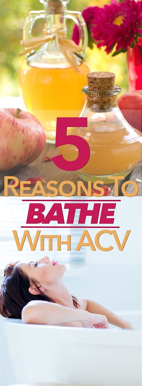 I Put Apple Cider Vinegar In My Baths Here Are 5 Reasons Why Apple
