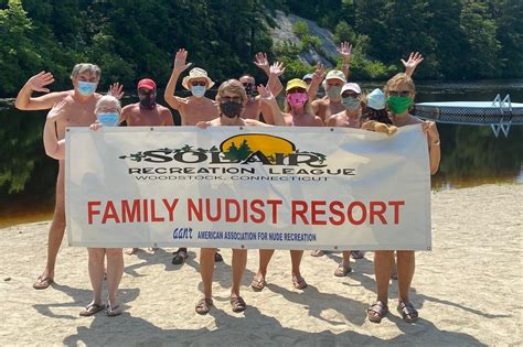 You Can Leave Your Mask On Nudists Wear Just One Item In Covid Times Wsj