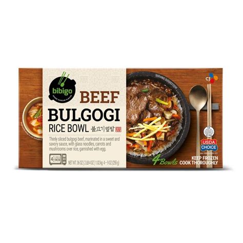 Food with similar nutrition to costco bulgogi korean bbq beef. Bibigo Beef Bulgogi Rice Bowls (9 oz) from Costco - Instacart