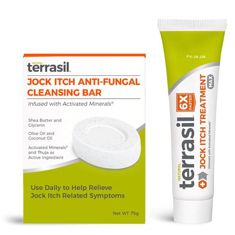 Buy Jock Itch Treatment MAX Gm And Antifungal Cleansing Soap Kit X Faster With Natural