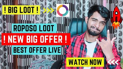 How To Make Profit From Roposo App Roposo Offer Live ₹1000