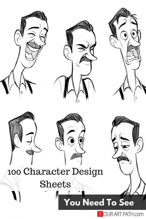 100 Modern Character Design Sheets You Need To See Character Concept