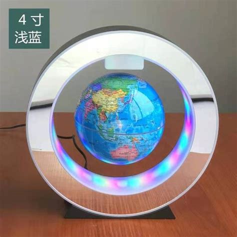 Household Goods Round Led Globe Magnetic Floating Globe Geography