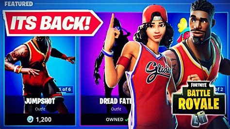 Triple Threat And Jumpshot Skins Are Back New Fortnite Item Shop Youtube