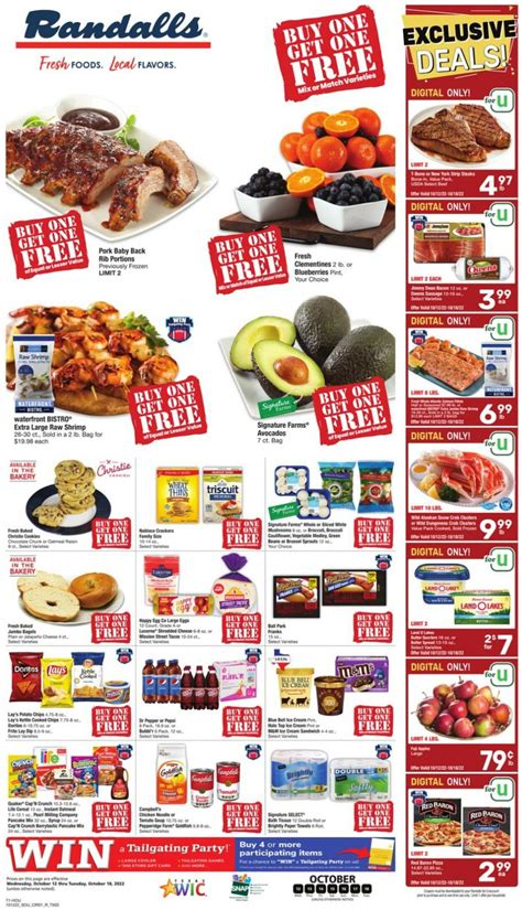 Randalls Current weekly ad 10/12 - 10/18/2022