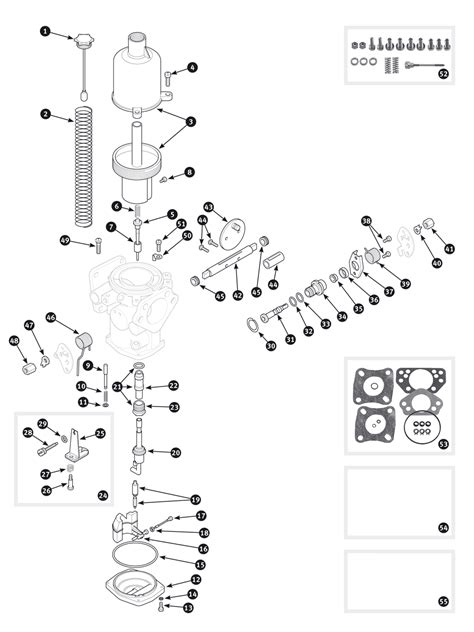 Parts For Mini • Su Hif44 Internal Carburettor Sc Parts Group Ltd