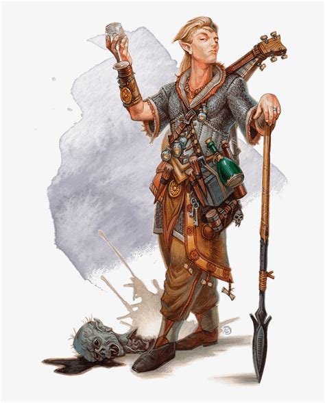 Grave Cleric Dandd Cleric Of The Grave Transparent Png 734x1000