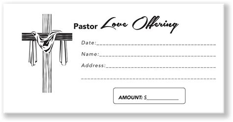 Offering Envelopes For Church Love Themed Low Pricing