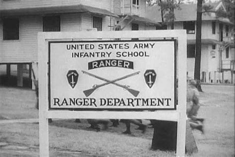 The United States Army Ranger Training In The 1950s Good Marine