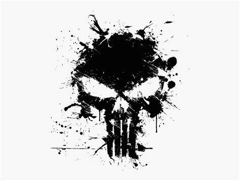 Punisher Logo Vector Logo The Punisher Png Free Transparent Clipart