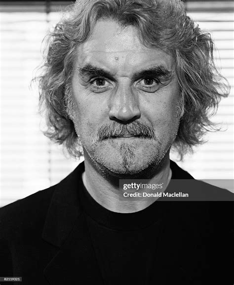 Actor Billy Connolly Poses For A Portrait Shoot In London On June 5