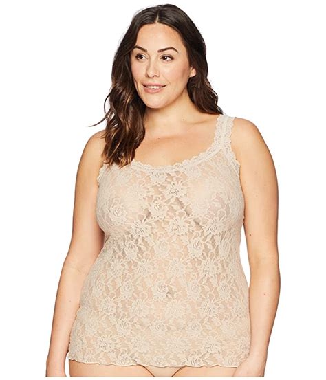 Hanky Panky Plus Size Signature Lace Unlined Cami Zappos