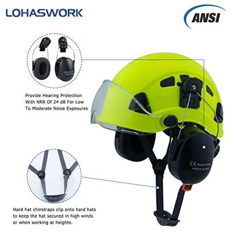 Lohaswork Safety Hard Hat Ansi Z891 Approvedadjustable Safety Helmet