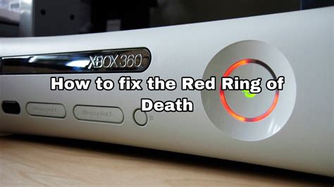 How To Fix The Red Ring Of Death On Xbox 360 Ft Sheila Youtube
