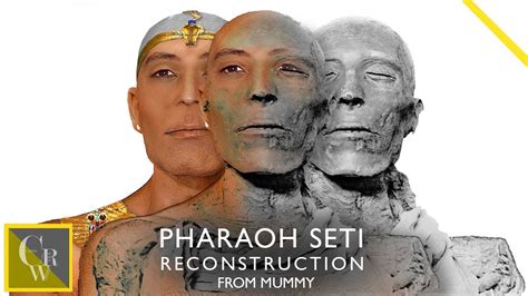 Pharaoh Seti I Facial Reconstruction From Mummy Youtube