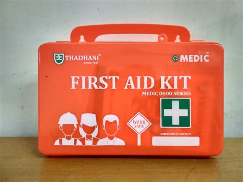 First Aid Box First Aid Case Acrylic First Aid Box फर्स्ट ऐड बॉक्स