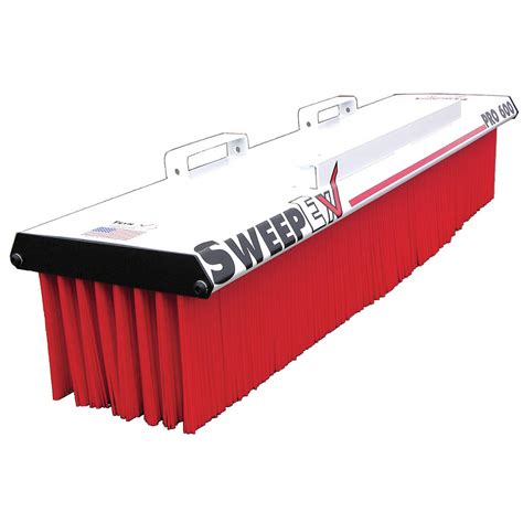 sweepex spb 600 pro series broom 60 inch width 11 inch height 4azz4 raptor supplies worldwide